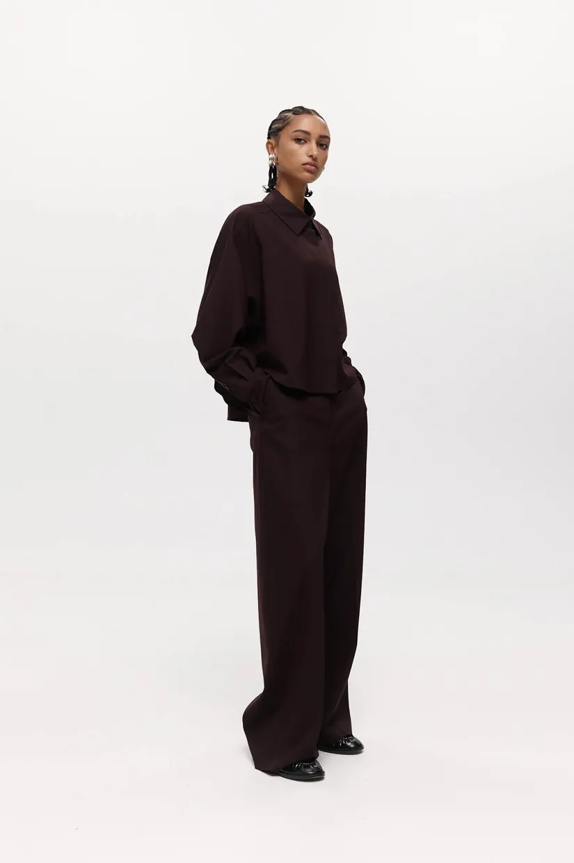 Harris Tapper Tommas Shirt - Plum