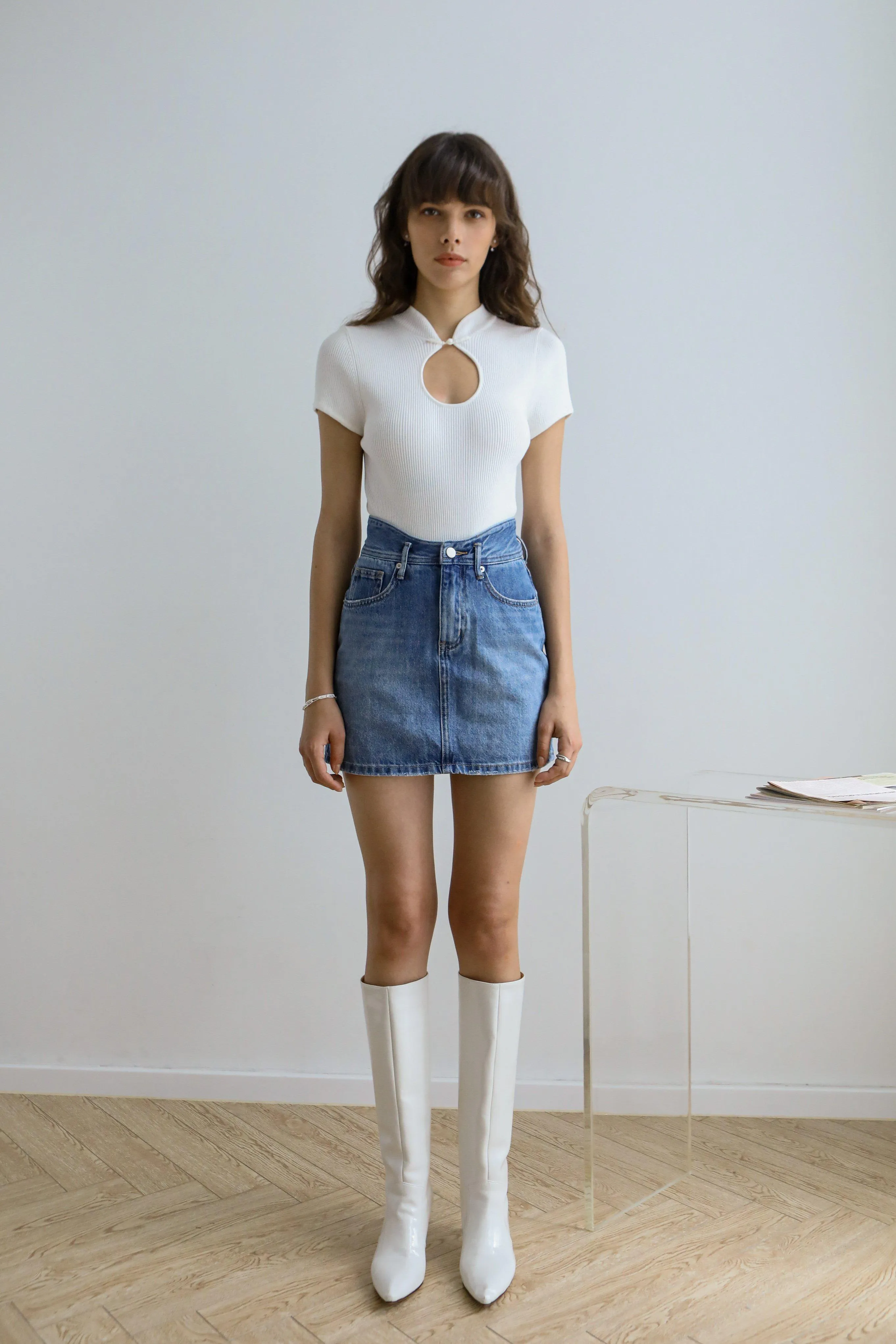 Heatwave Denim Skirt