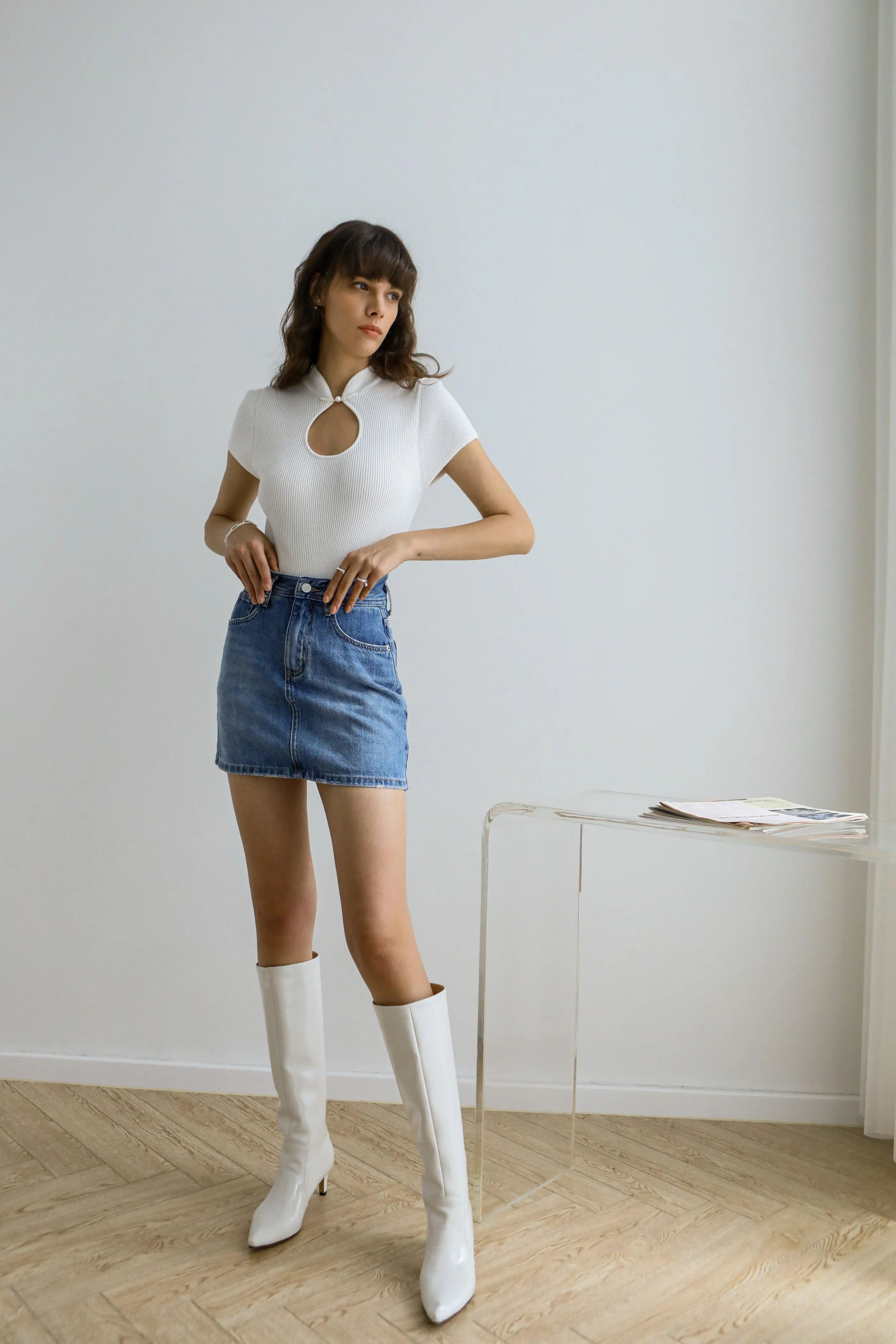Heatwave Denim Skirt