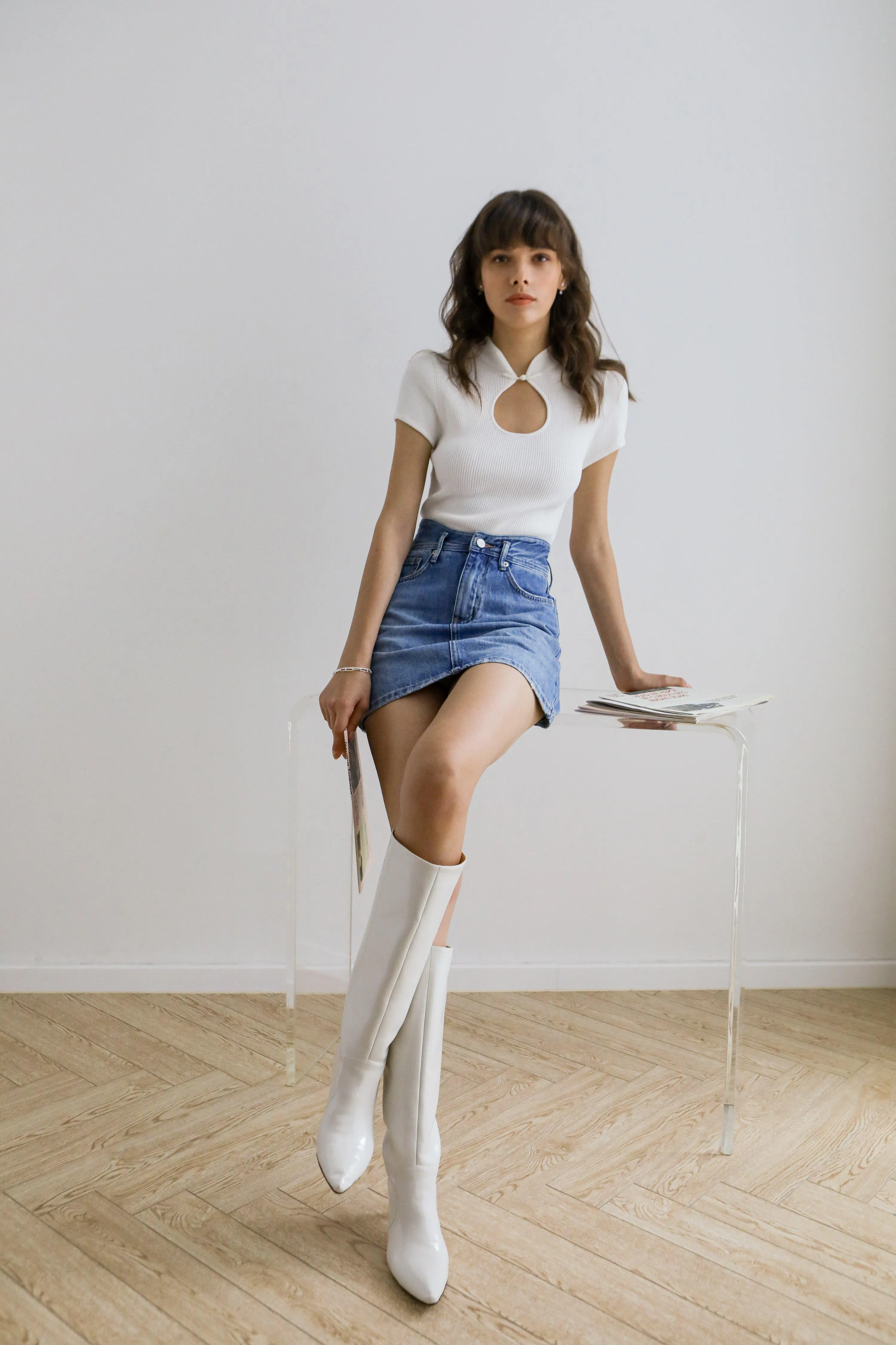 Heatwave Denim Skirt