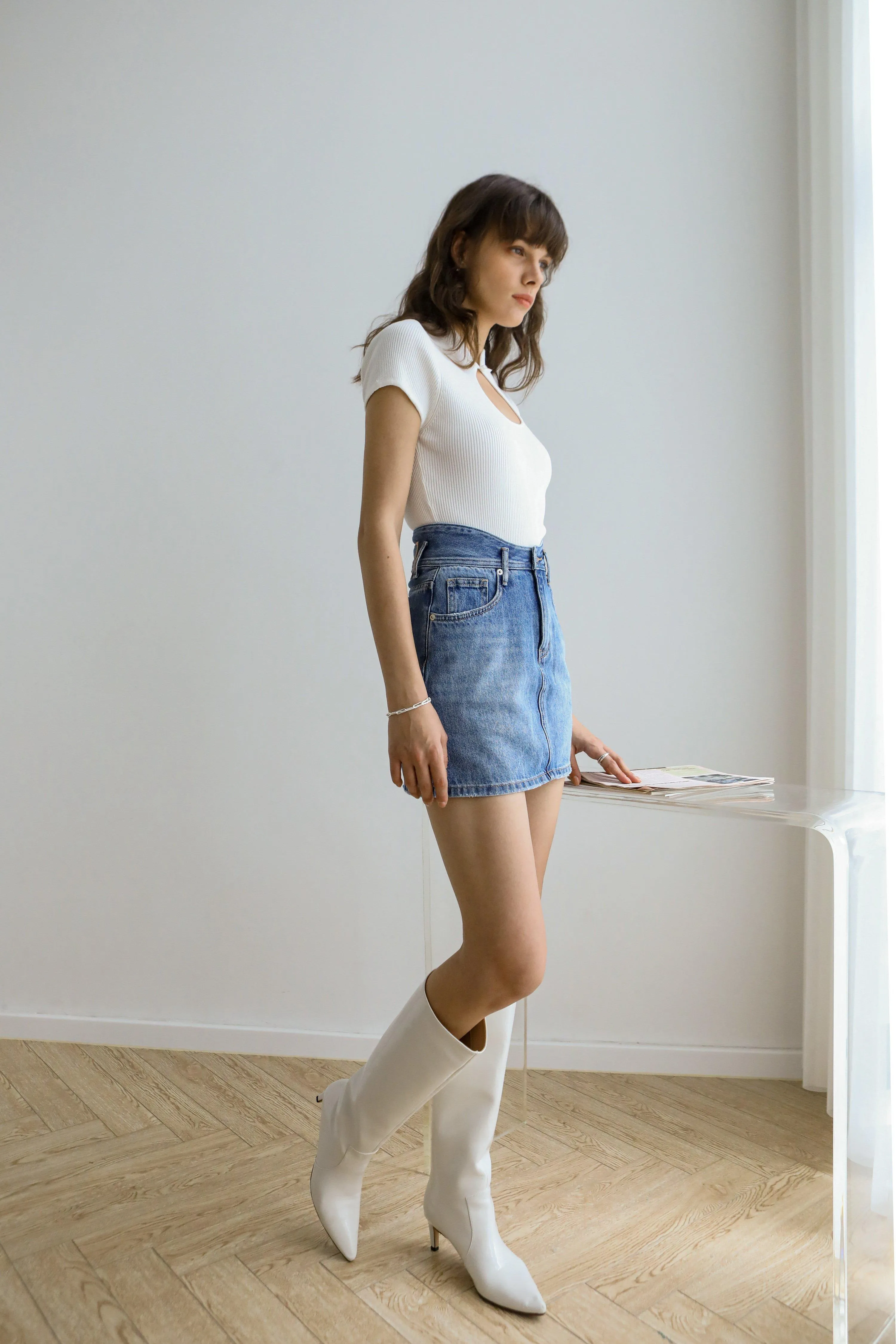 Heatwave Denim Skirt