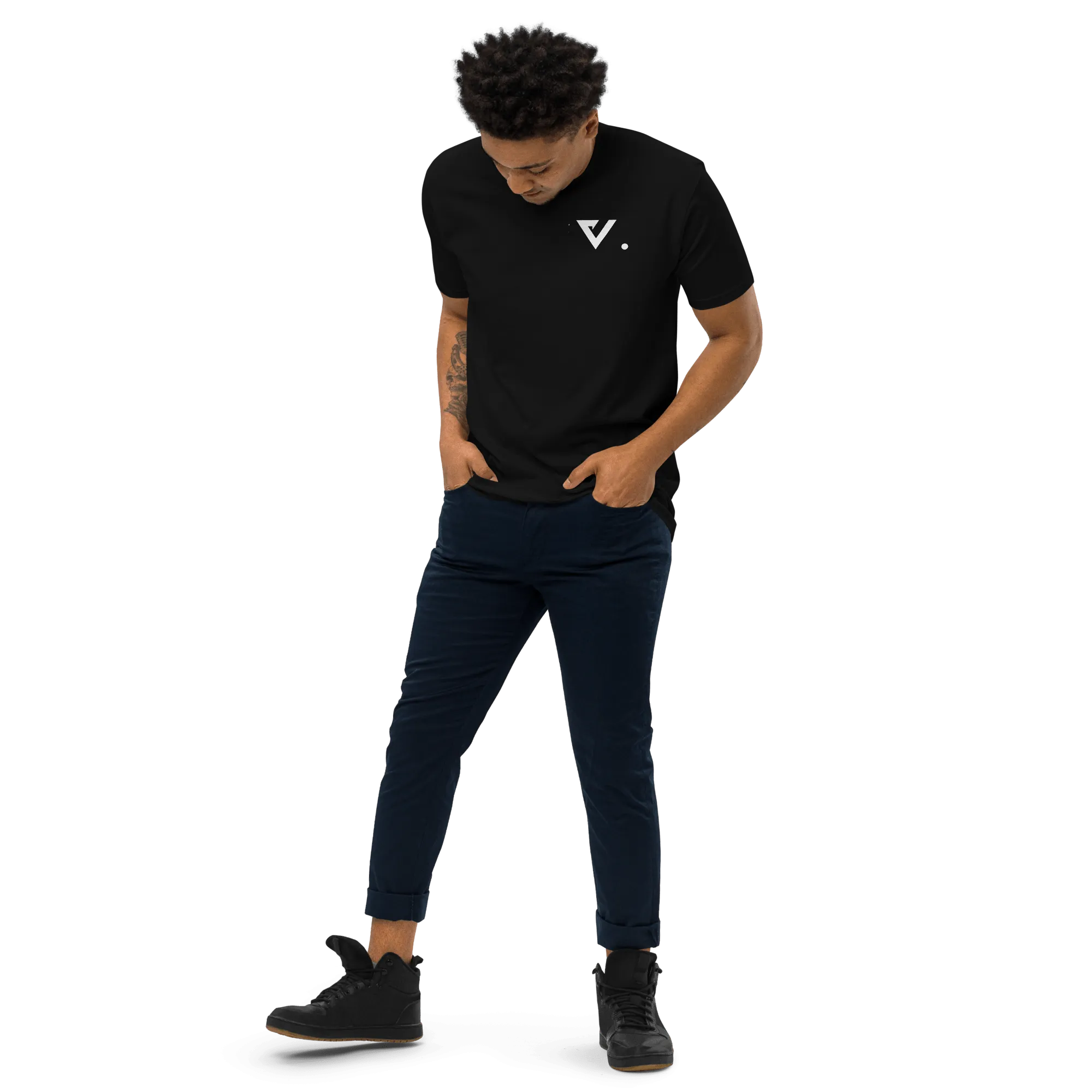 'Heavyweight Garage T' - JKC Collection - Black