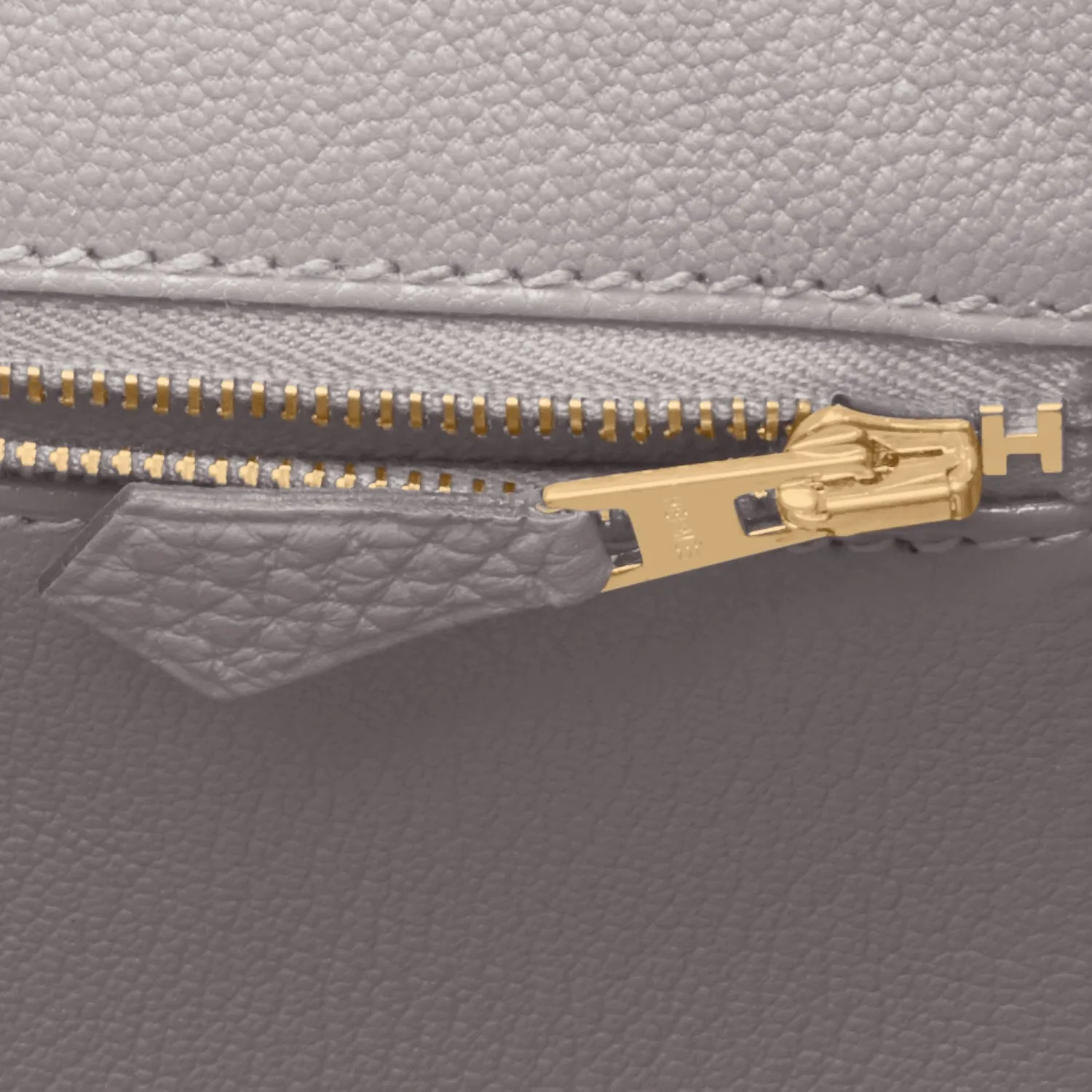 Hermes Birkin 35cm Gris Perle Gray Gold Hardware Y Stamp, 2020