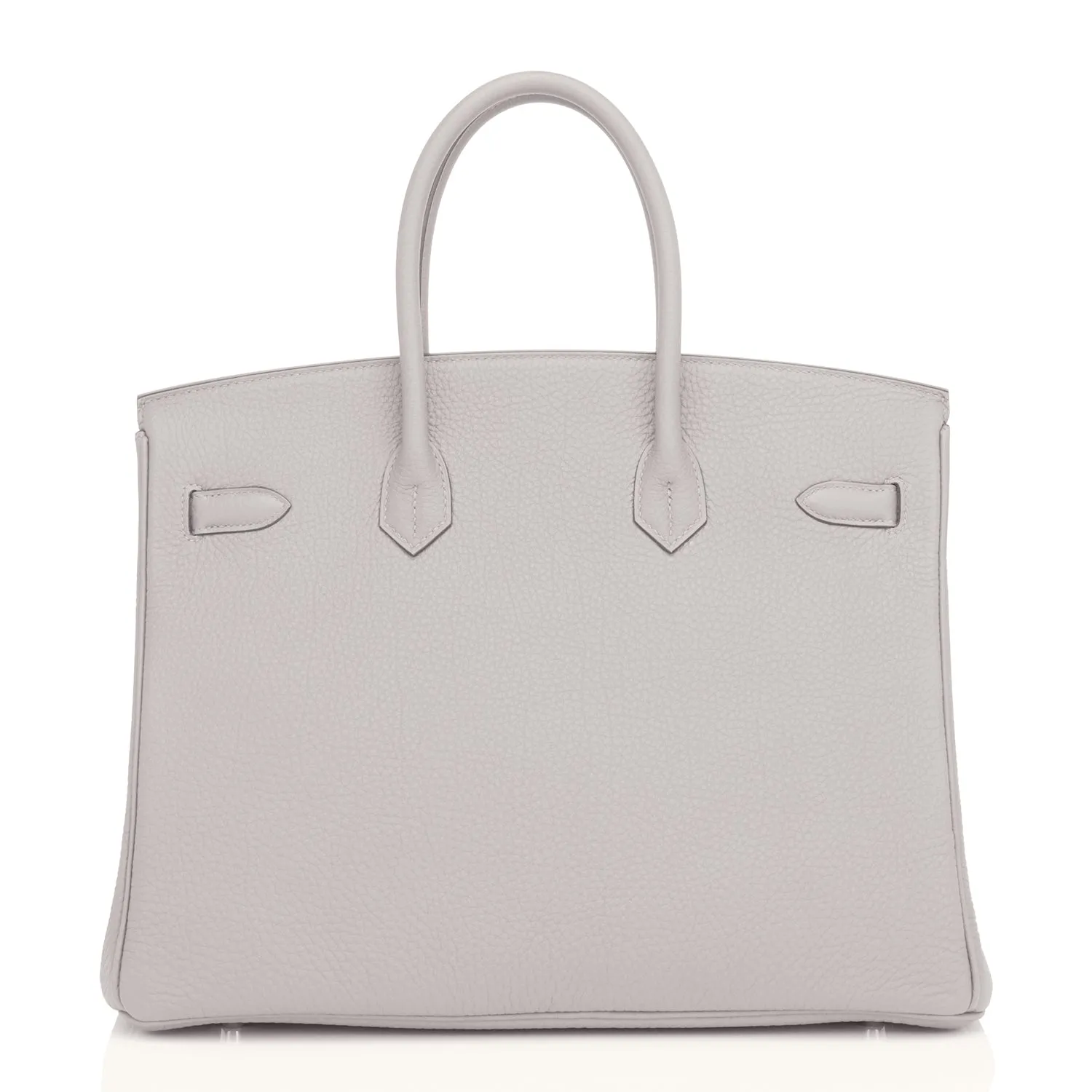 Hermes Birkin 35cm Gris Perle Gray Gold Hardware Y Stamp, 2020