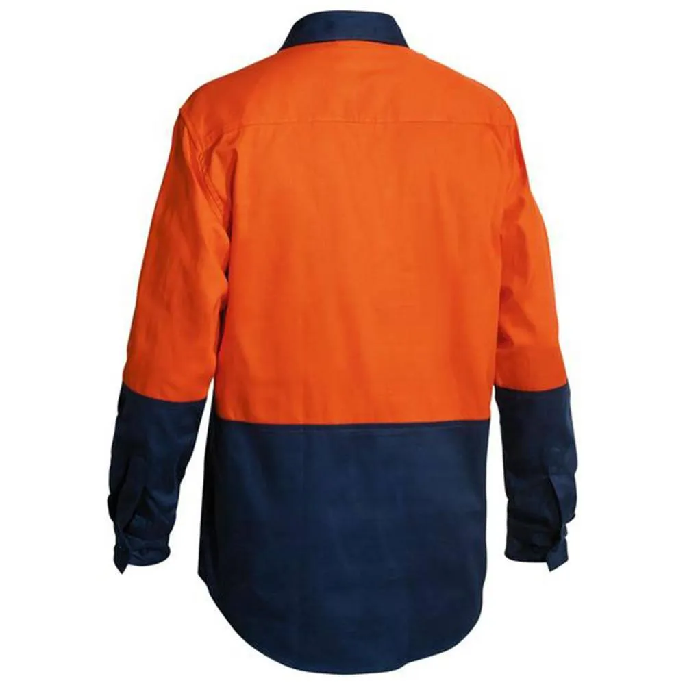 Hi Vis Closed Front Drill Shirt BSC6267