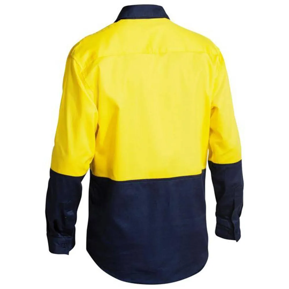 Hi Vis Closed Front Drill Shirt BSC6267