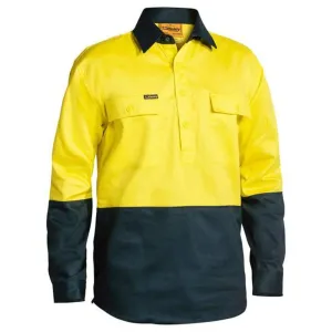 Hi Vis Closed Front Drill Shirt BSC6267