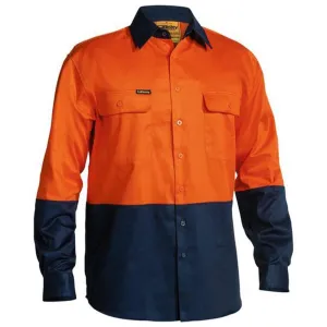 Hi Vis Drill Long Sleeve Shirt BS6267