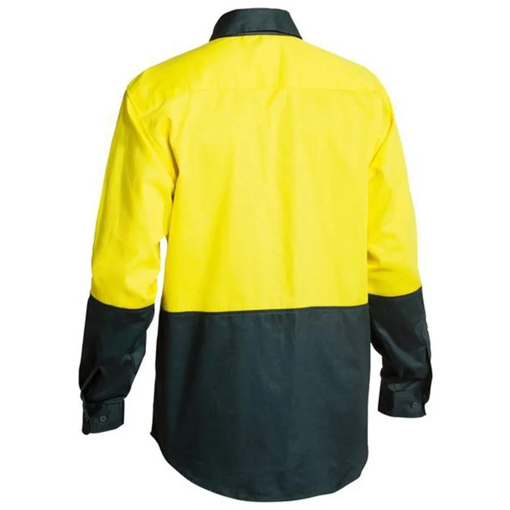 Hi Vis Drill Long Sleeve Shirt BS6267