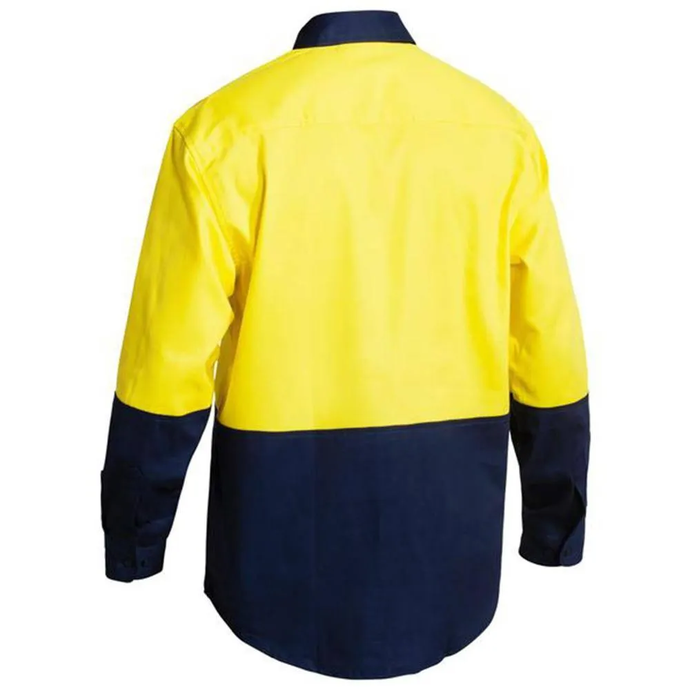 Hi Vis Drill Long Sleeve Shirt BS6267