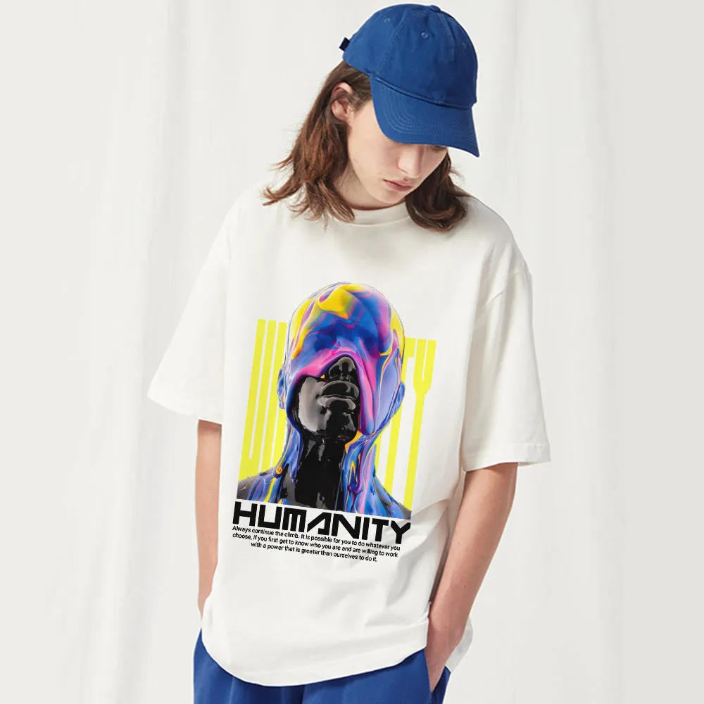 High Street Masked Man Printed T-shirt