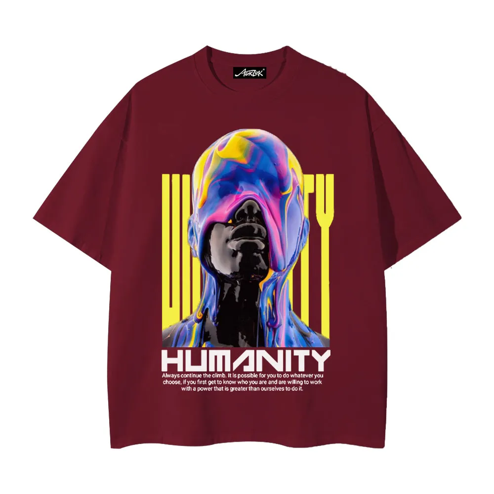 High Street Masked Man Printed T-shirt