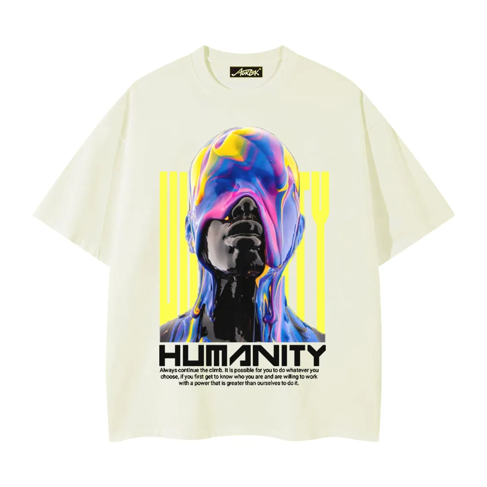 High Street Masked Man Printed T-shirt