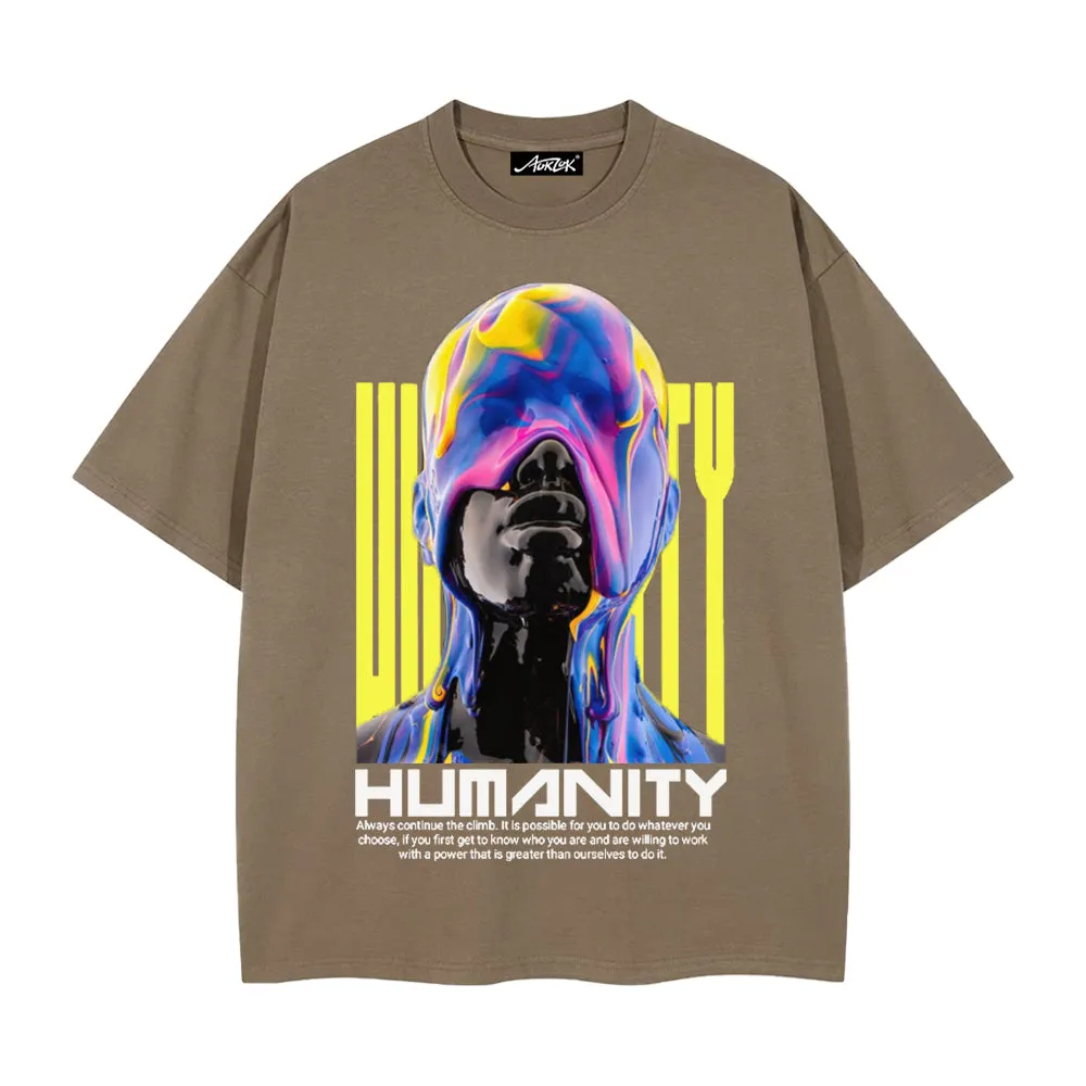 High Street Masked Man Printed T-shirt