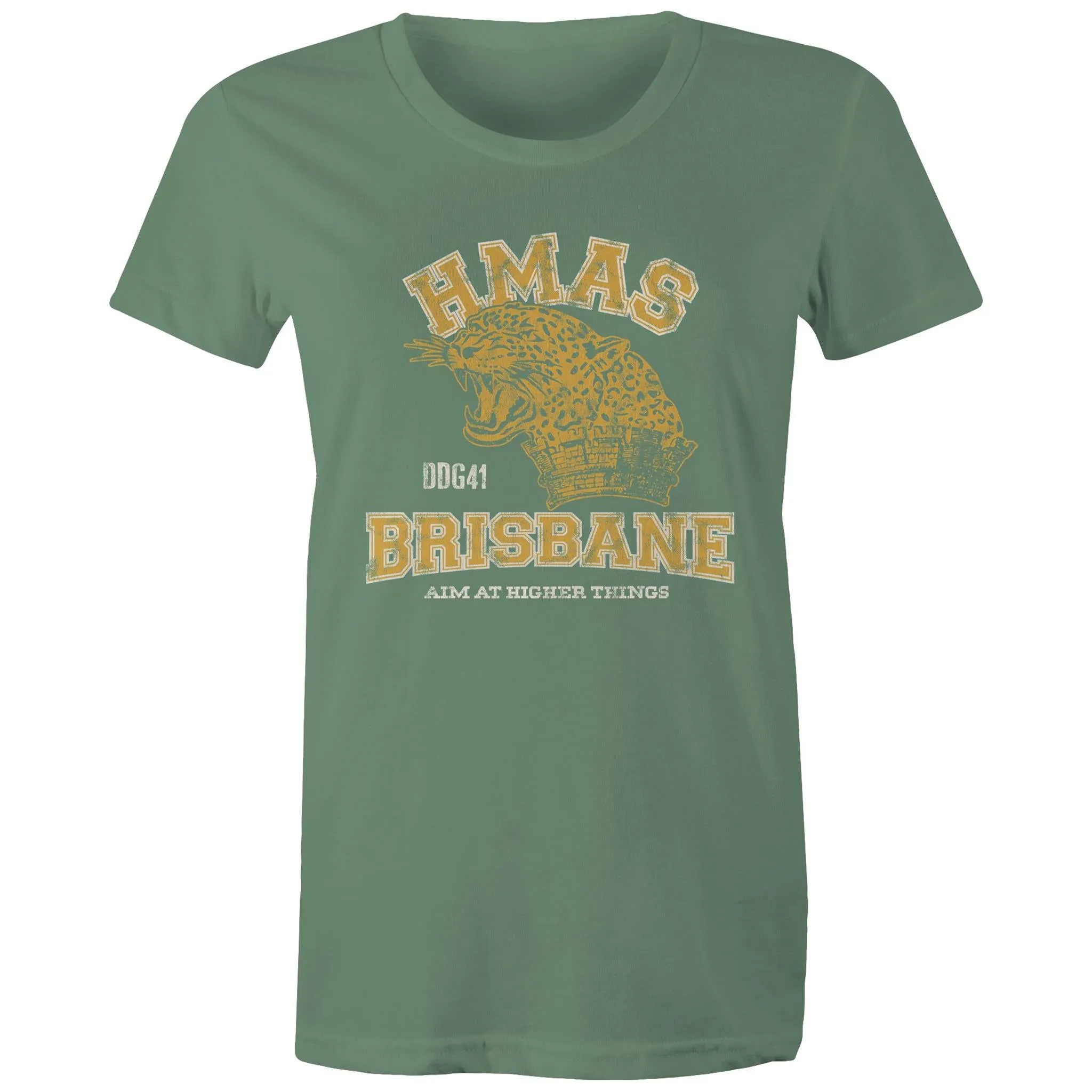 HMAS Brisbane (III) DDG41 Women's T-shirt colour (Style Alpha)