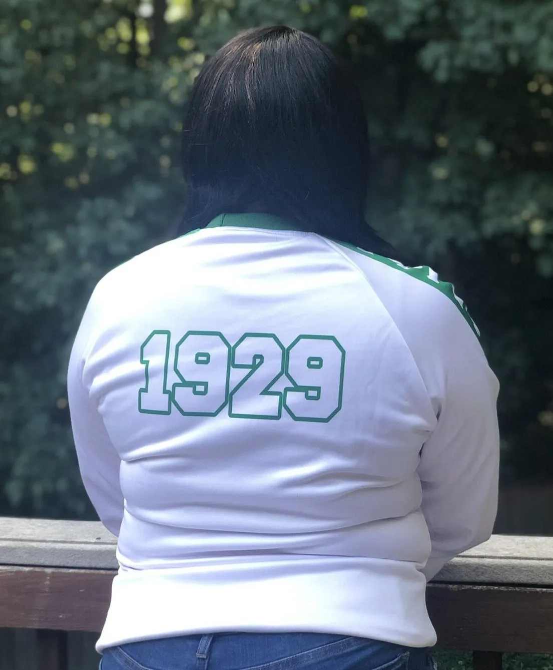 Iota Phi Lambda Taped Crewneck Sweatshirt