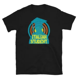 Italian Student Retro Style Novelty T-Shirt