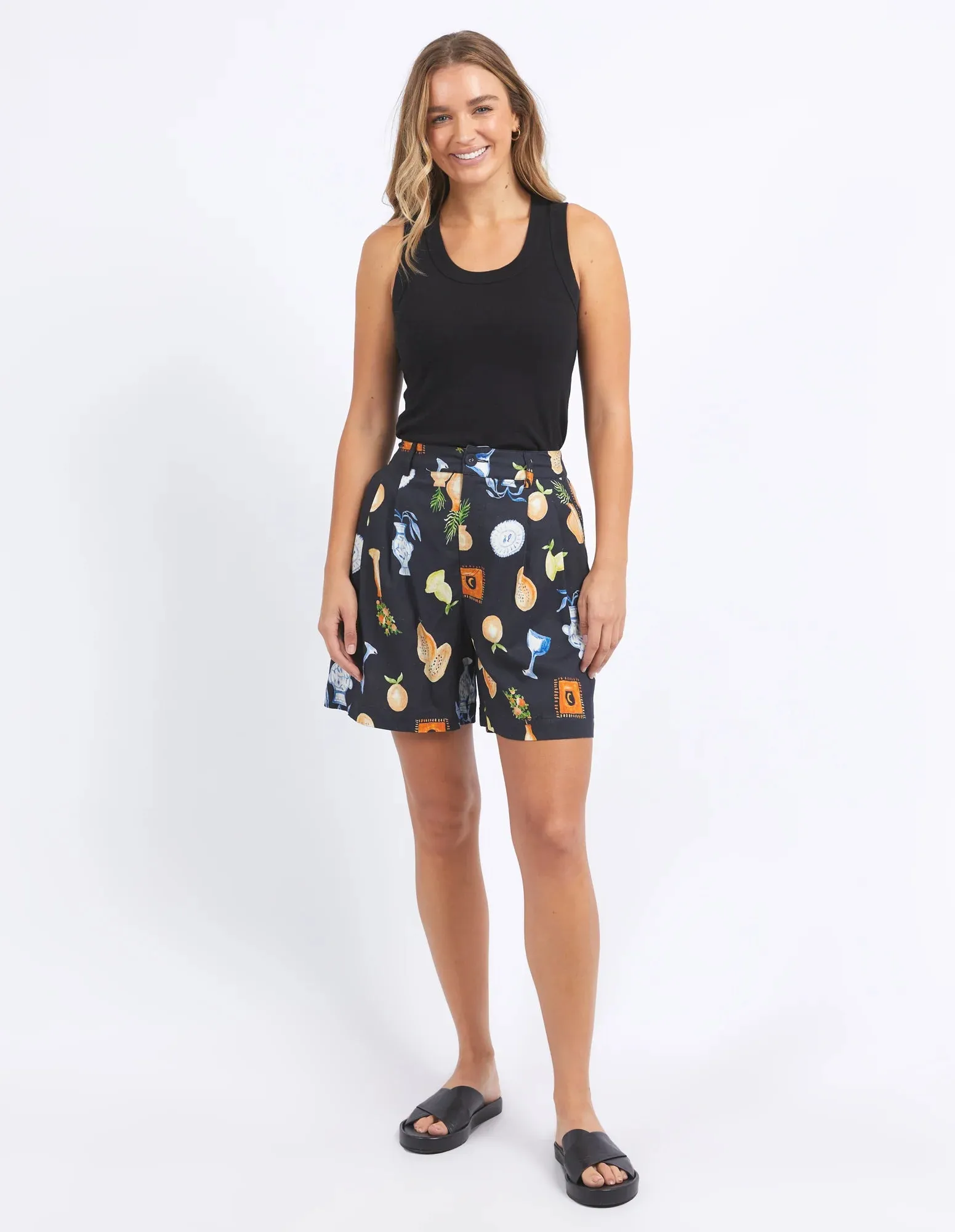 Italian Summer Short -  Italian Summer Print