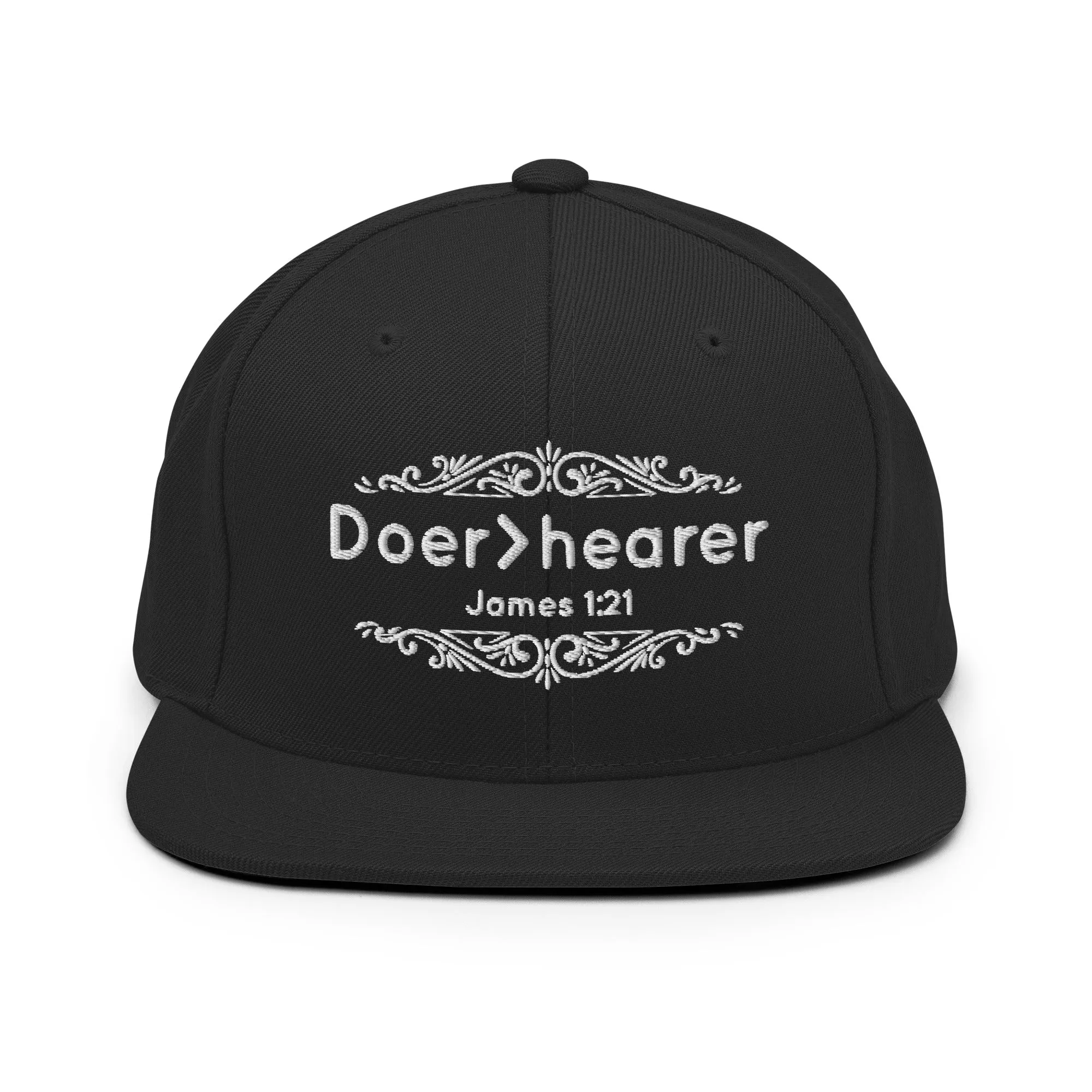 James 1:21 Snapback Hat