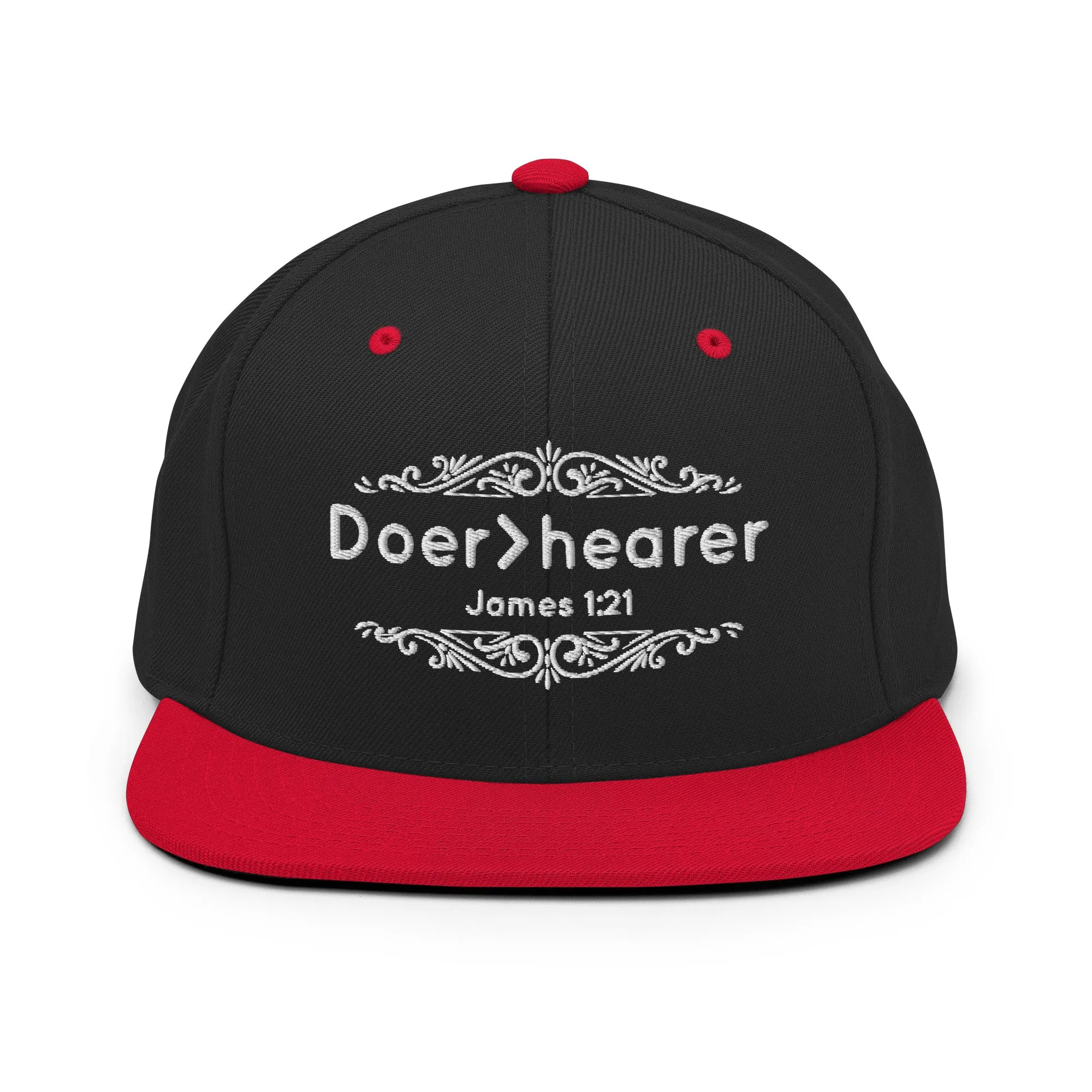 James 1:21 Snapback Hat