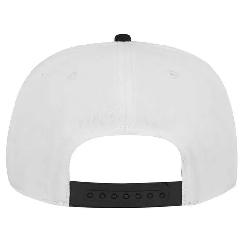 JetPack Snapback White, Black Lid (JetPack Logo Black)