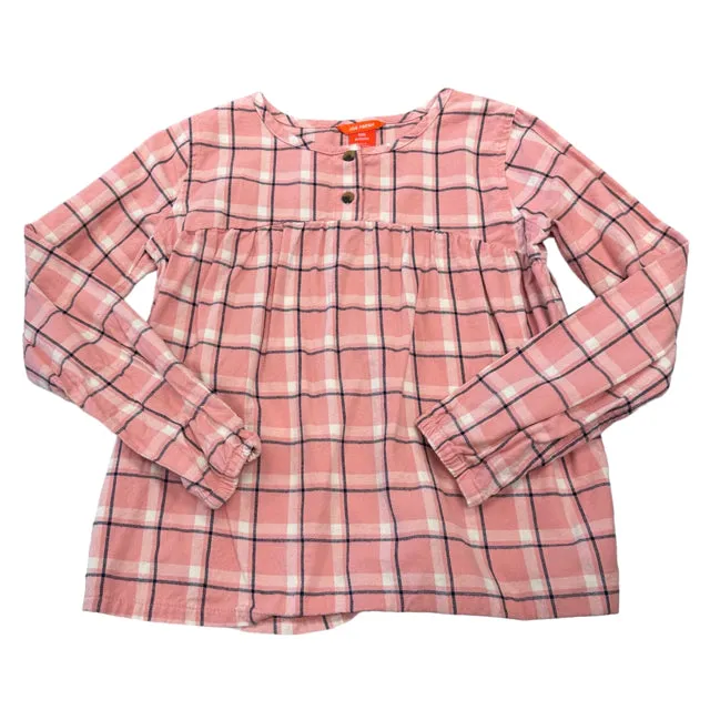 Joe Fresh Girl's Pink Blouse (Size 10-12)