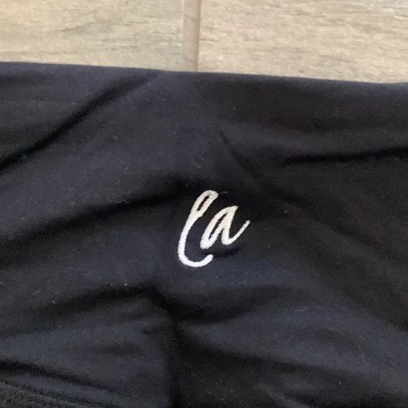 La Hana active black bike shorts