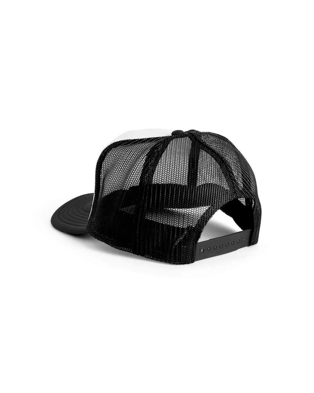 License Plate Trucker - Black/White