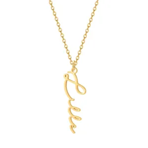 Lille - Collier Prénom Vertical