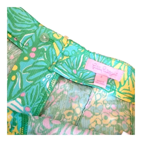 Lilly Pulitzer Deenie 5&quot; Shorts Sun Dance Print Multicolored Abstract Print