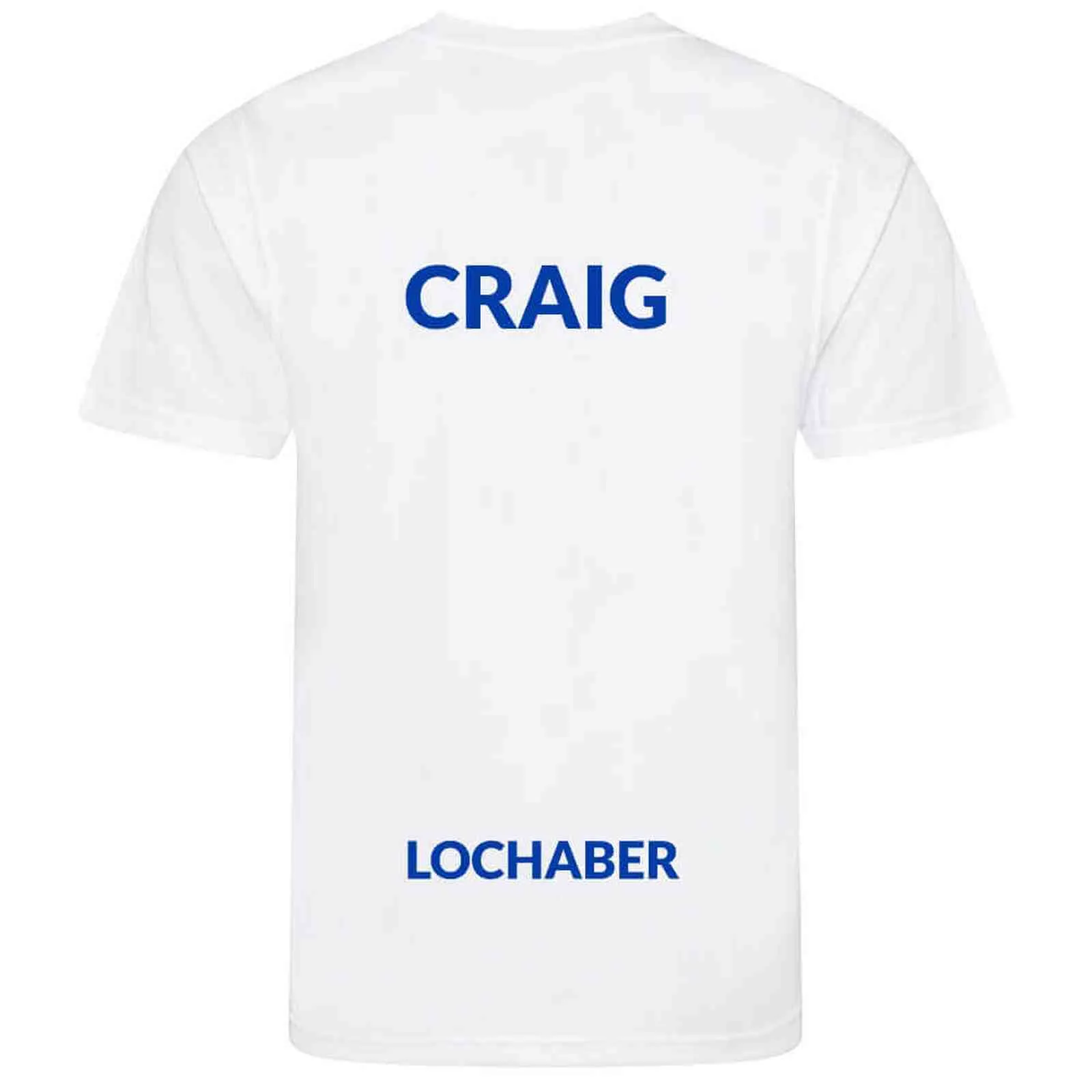 Lochaber - Unisex Kids Cool T - White