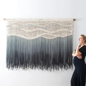 Lola Black Wall Hanging Macrame