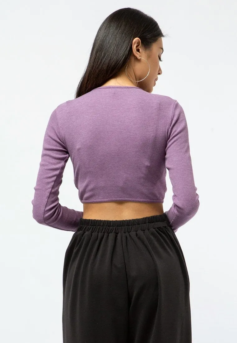 Long Sleeve Crop Top