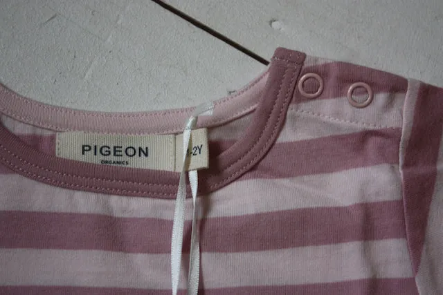 Long Sleeve T-Shirt | Pink Breton Stripe