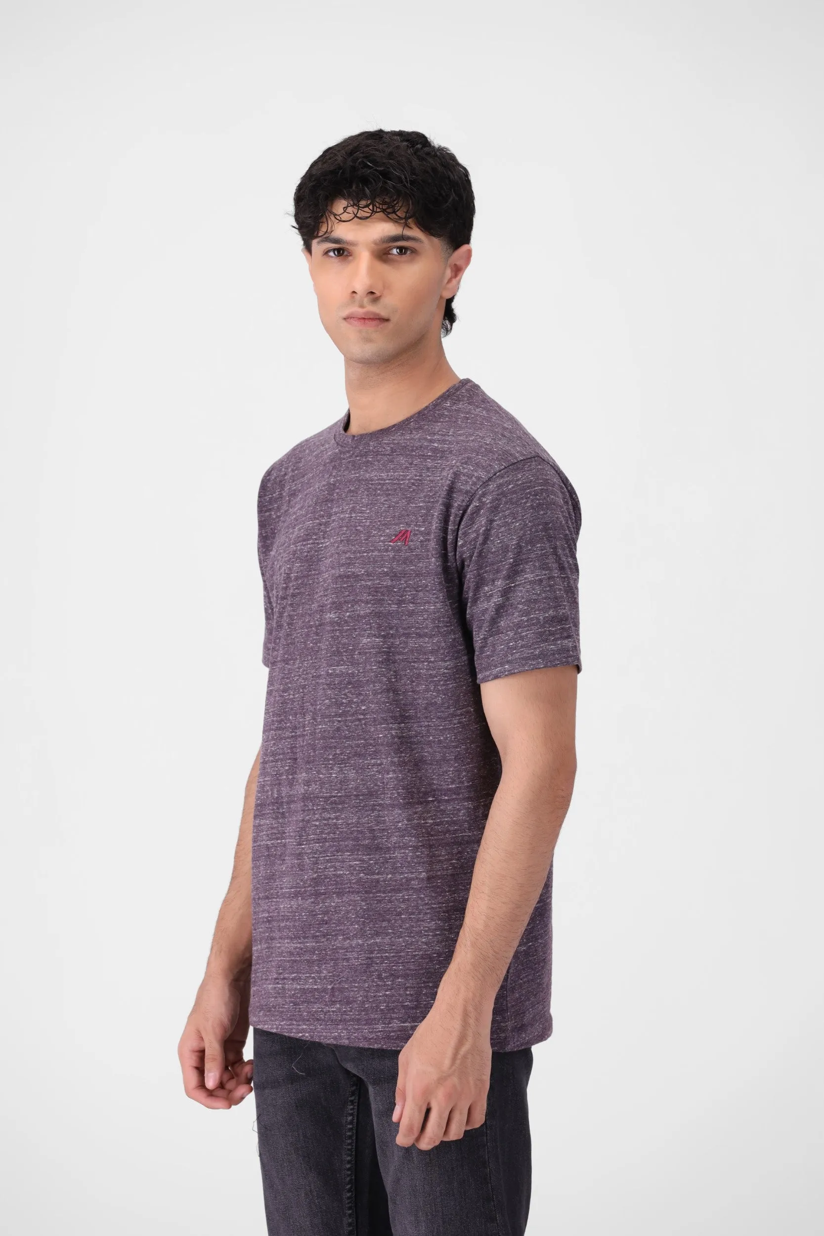 Mauve Textured Shirt