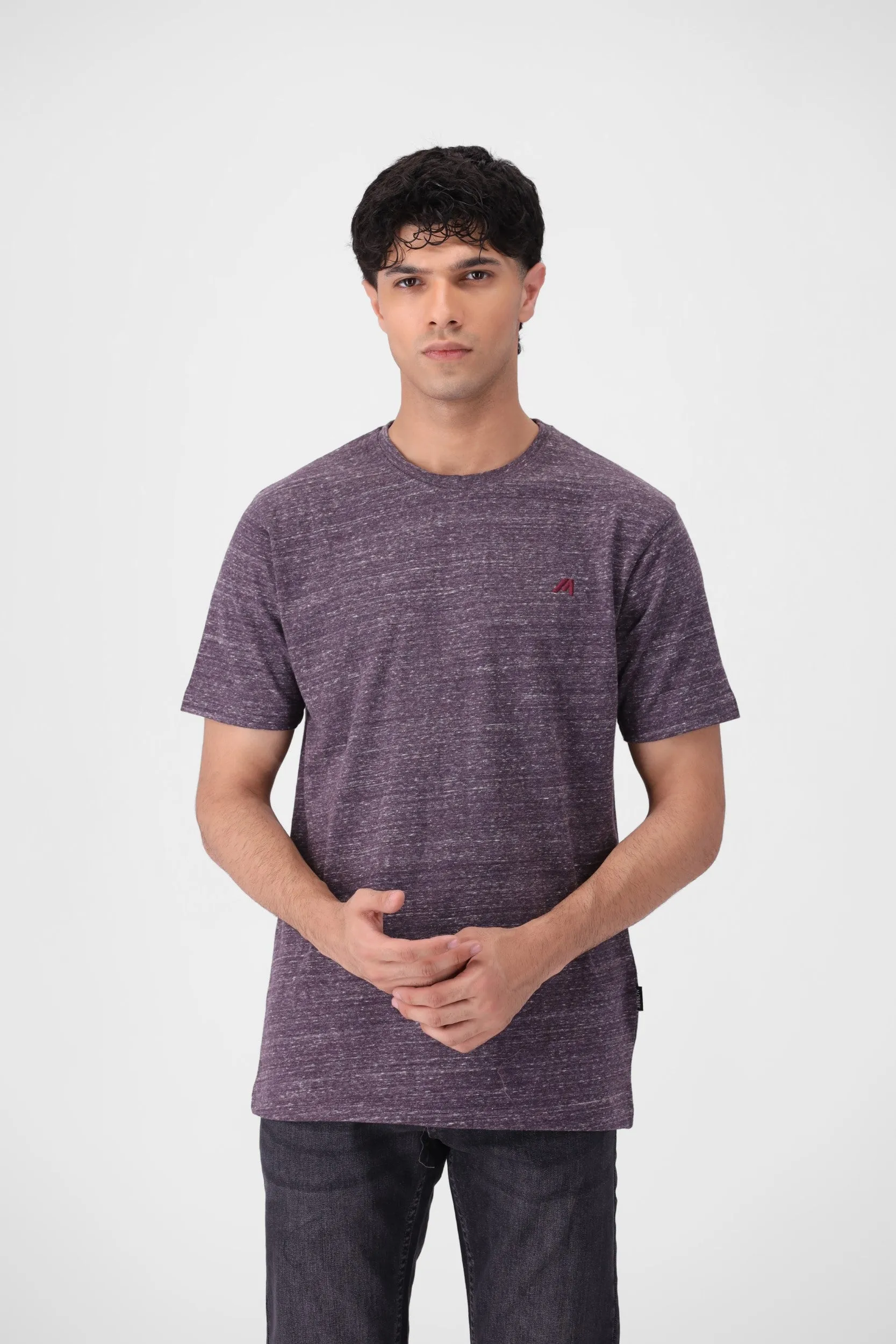 Mauve Textured Shirt