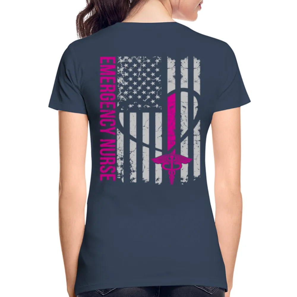Melane’ RN Emergency Nurse Women’s Premium Organic T-Shirt