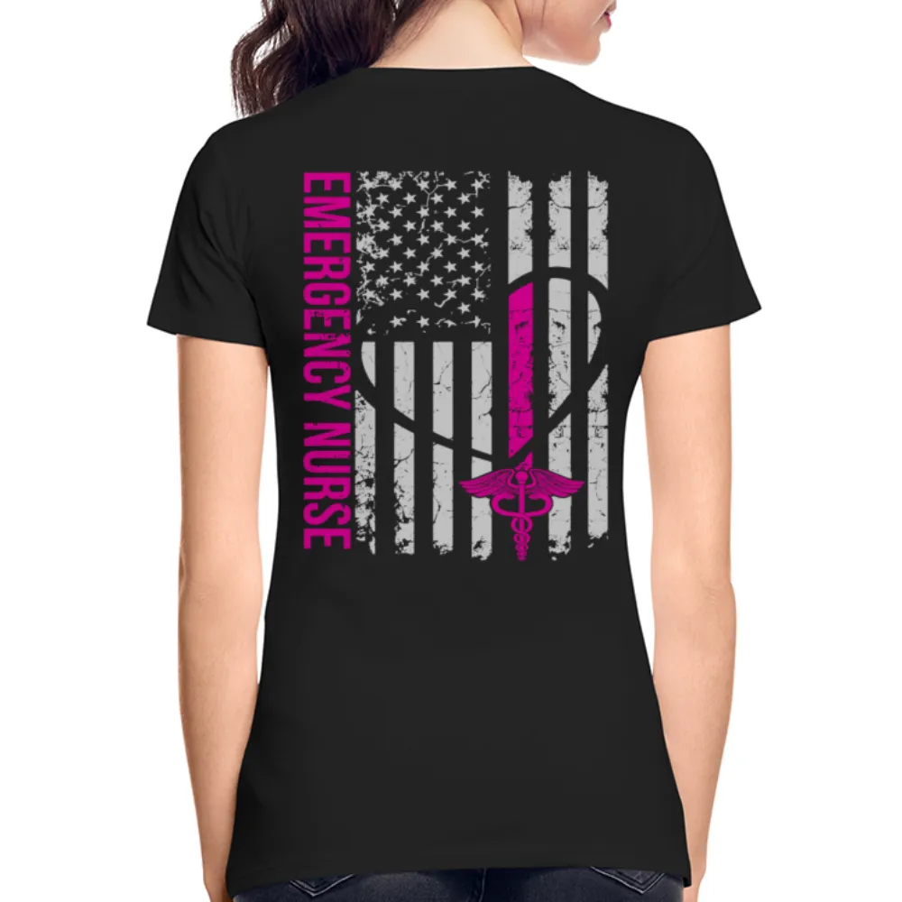 Melane’ RN Emergency Nurse Women’s Premium Organic T-Shirt