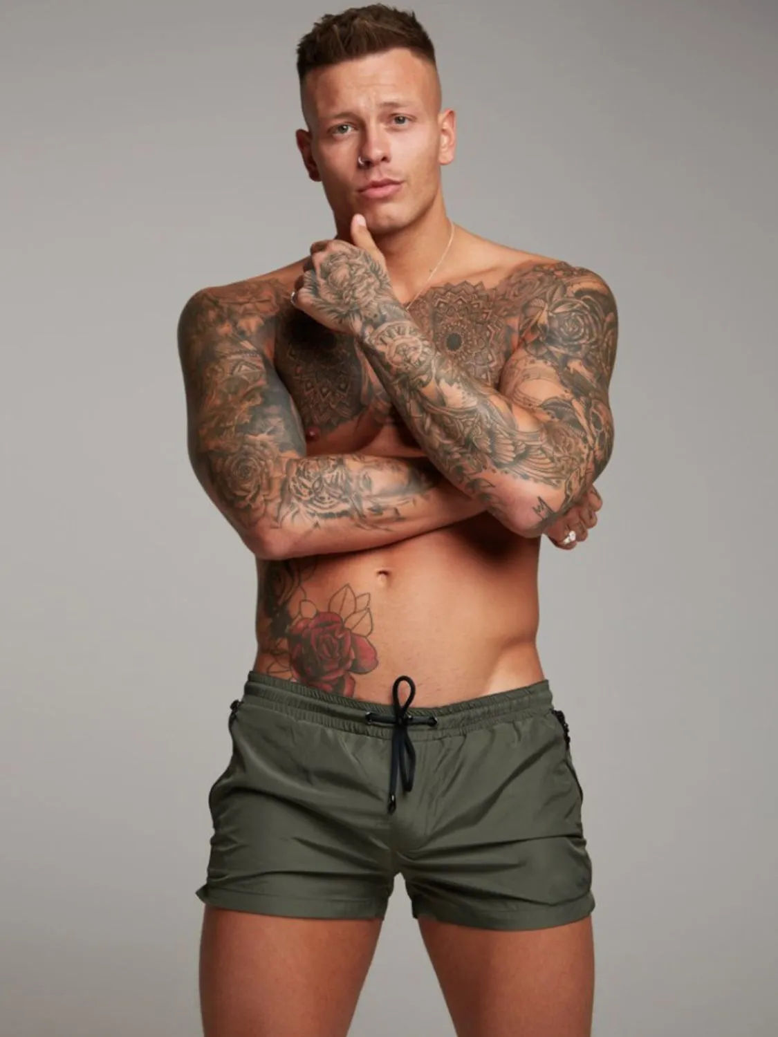 Men's Drawstring Active Shorts