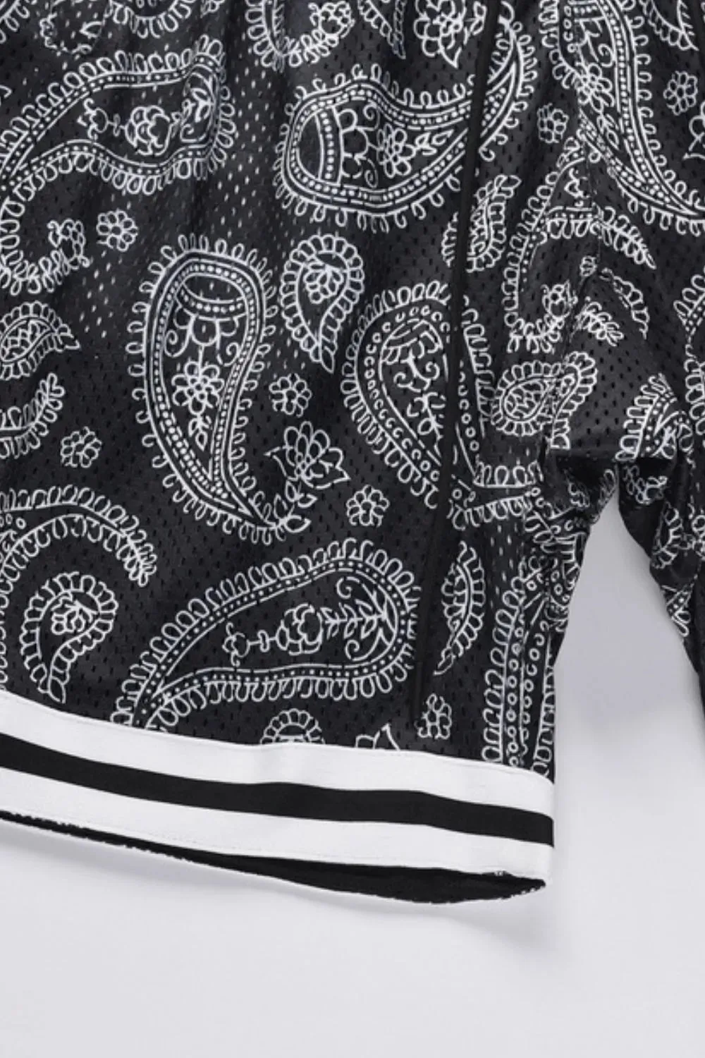 Men's Drawstring Printed Shorts