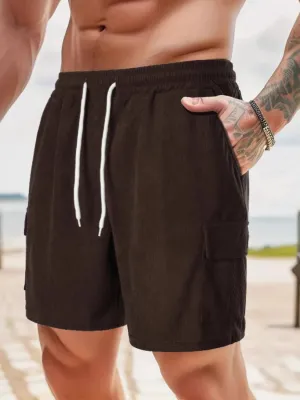 Men's Drawstring Shorts with Pockets