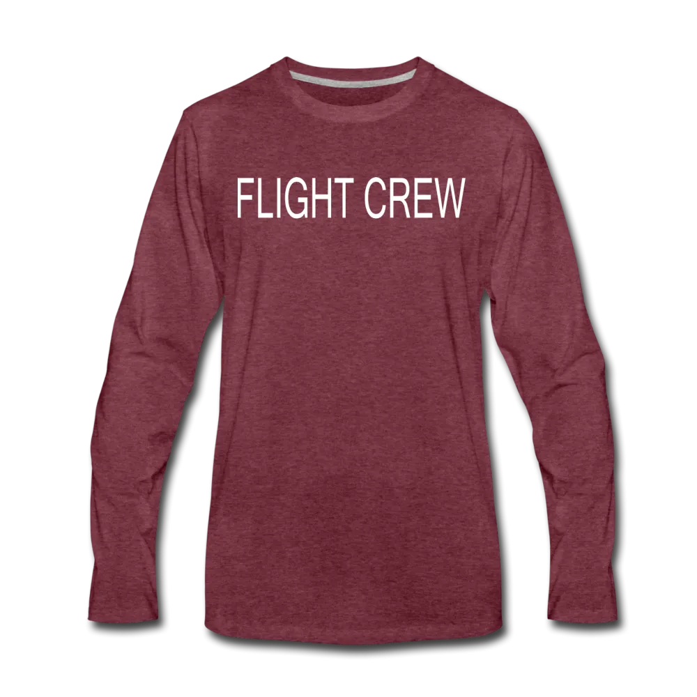 Men's Flight Crew Long Sleeve T-Shirt (More Colors)