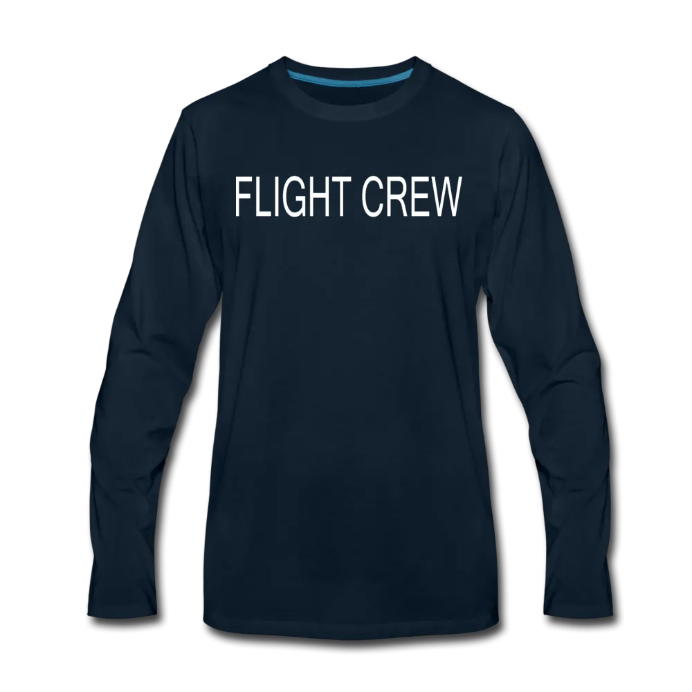 Men's Flight Crew Long Sleeve T-Shirt (More Colors)