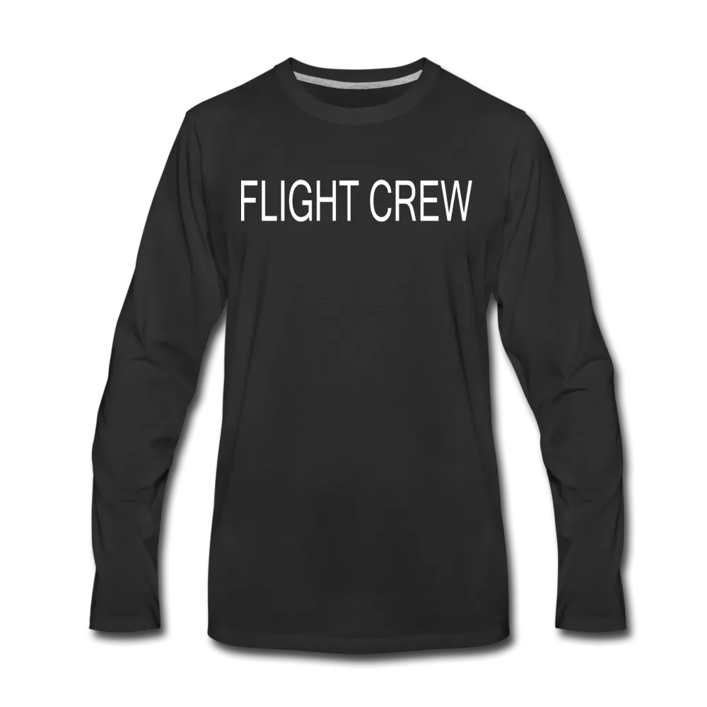 Men's Flight Crew Long Sleeve T-Shirt (More Colors)