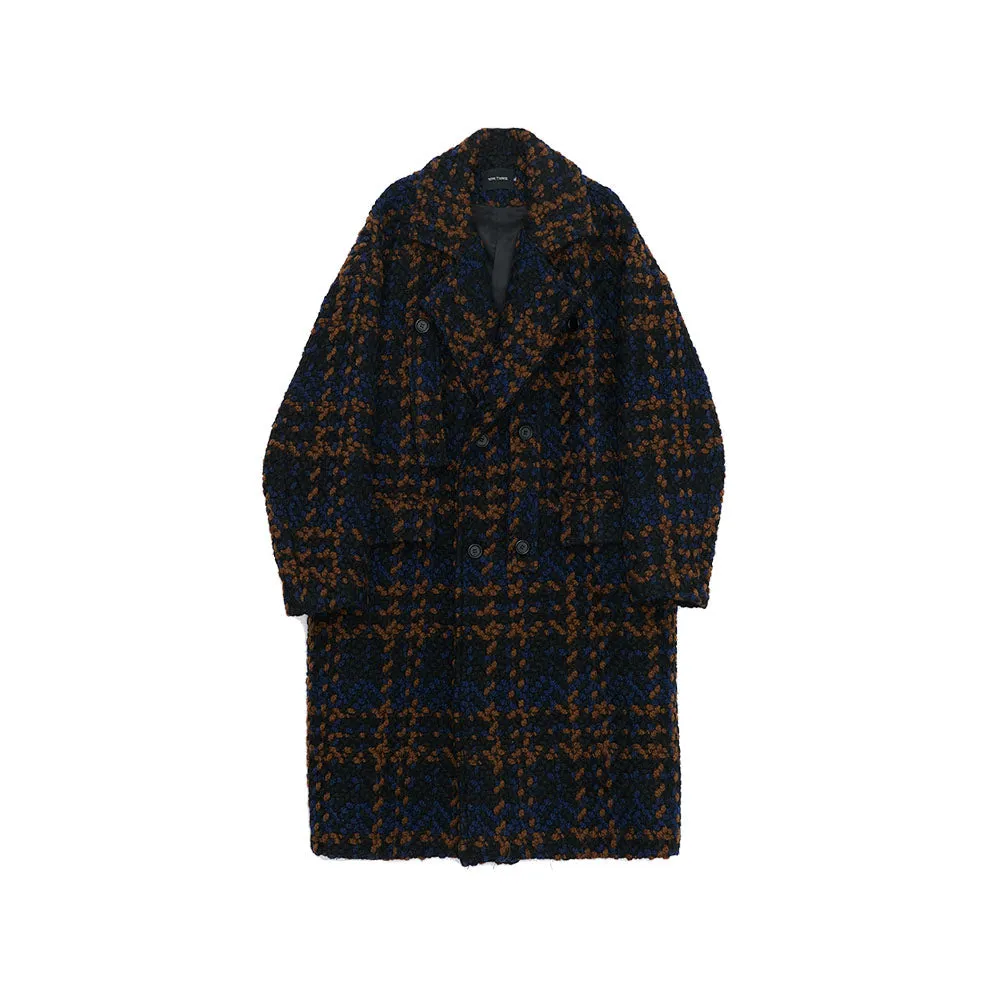 Men's Mid-Length Wool Coat