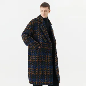 Men's Mid-Length Wool Coat