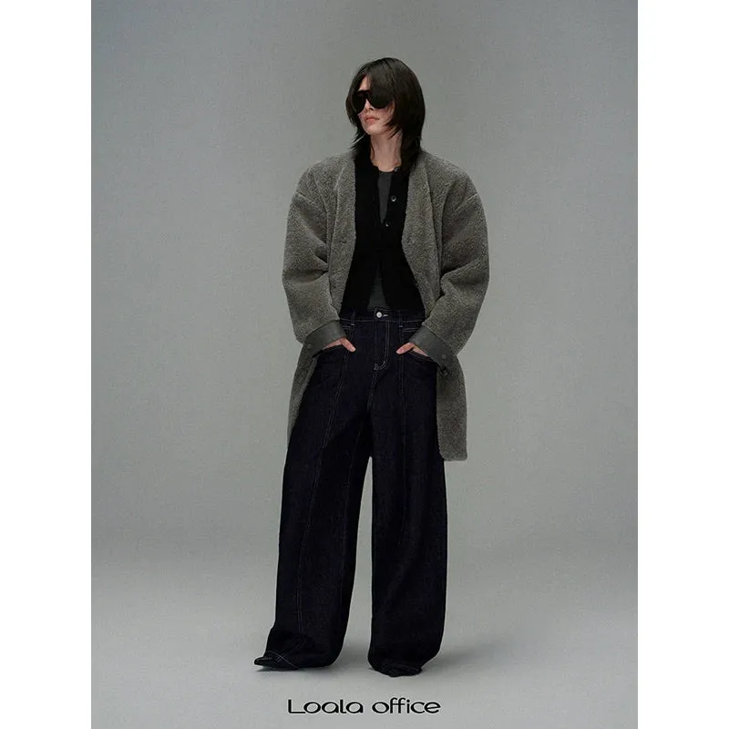 Meteorite Gray Oversized Coat