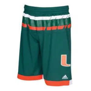 Miami Hurricanes Adidas Adult March Madness Shorts