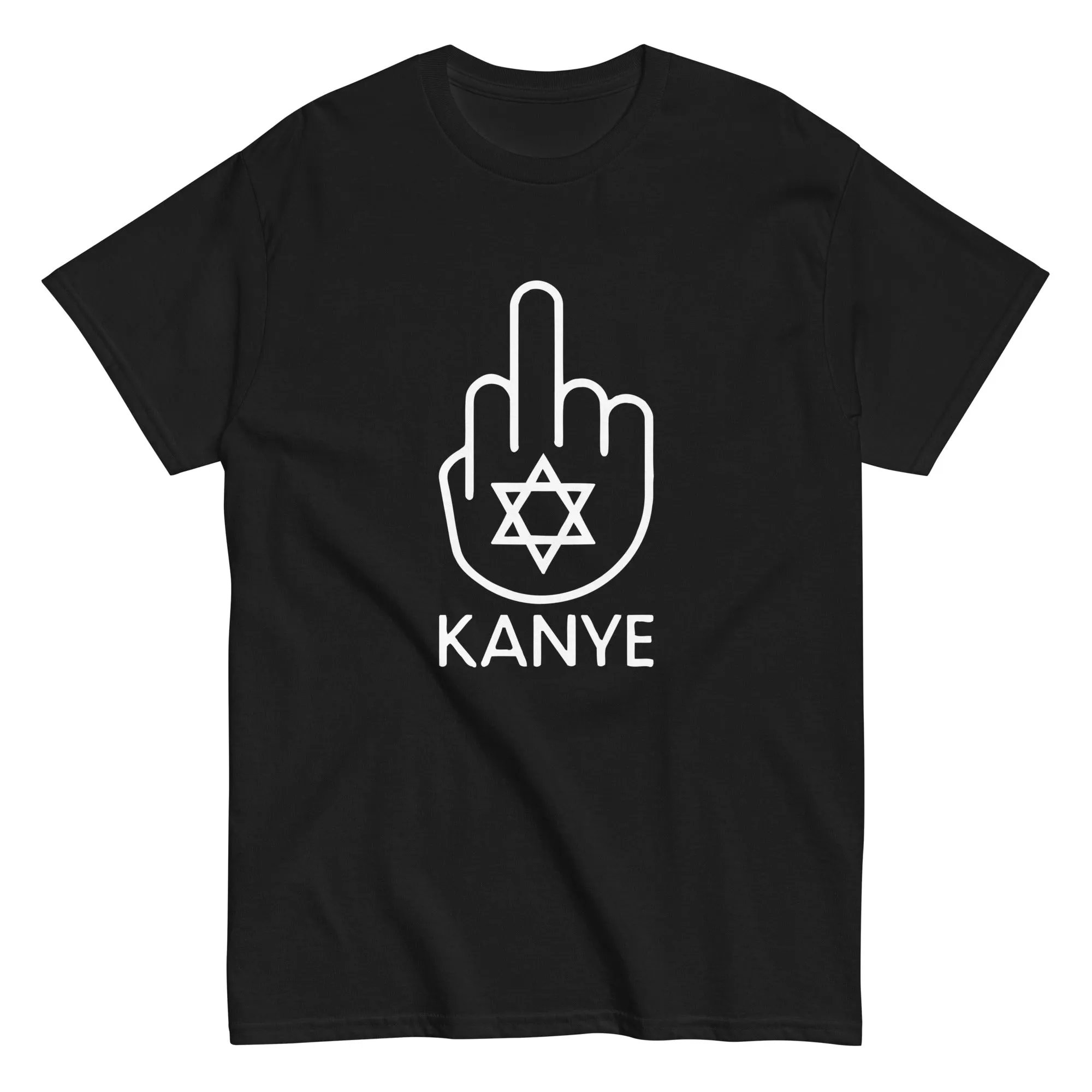 Middle Finger Kanye Shirt Fuck Kanye Tee Shirts