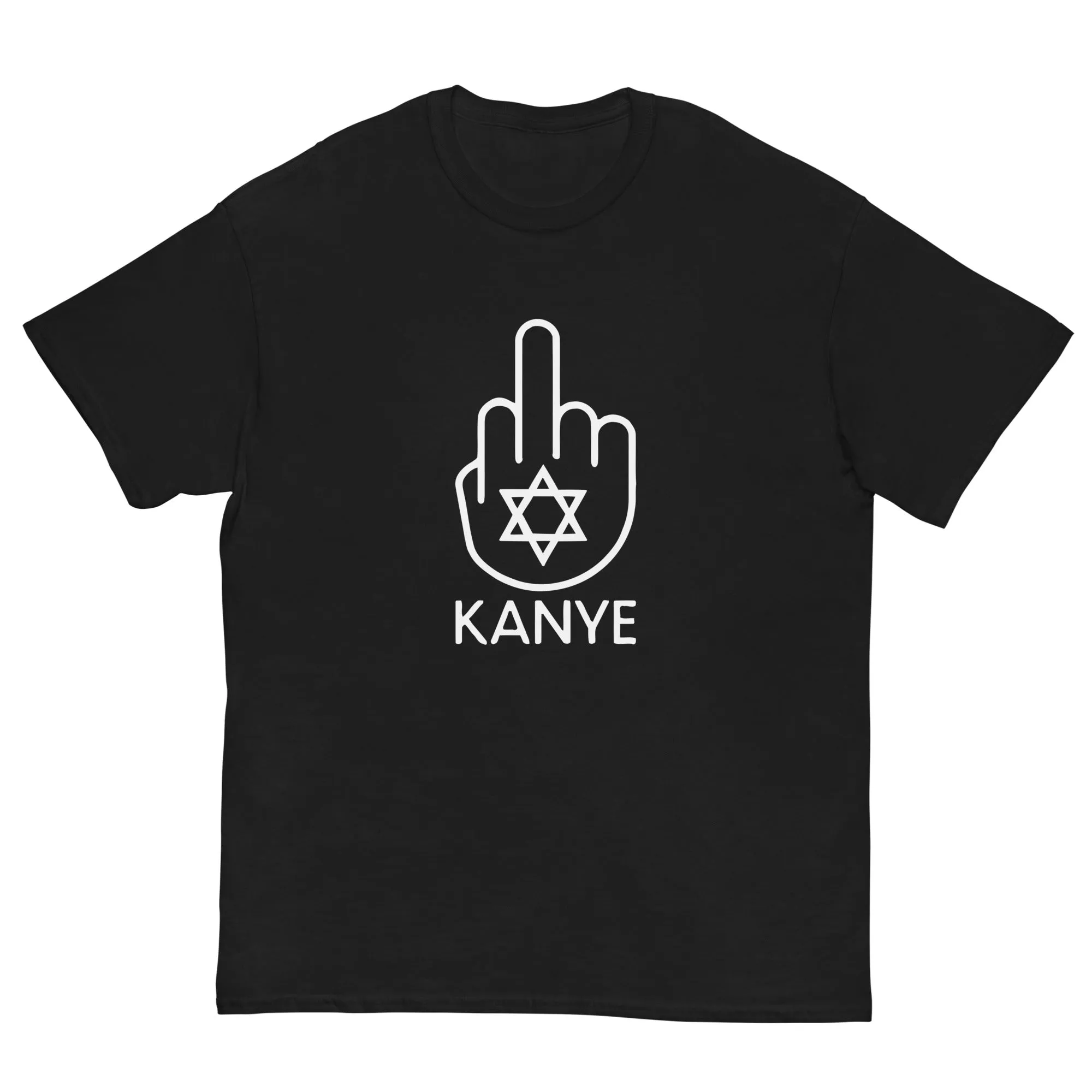 Middle Finger Kanye Shirt Fuck Kanye Tee Shirts